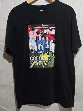 UT Uniqlo Golden Kamuy SS Crewneck - Black - Sz L*